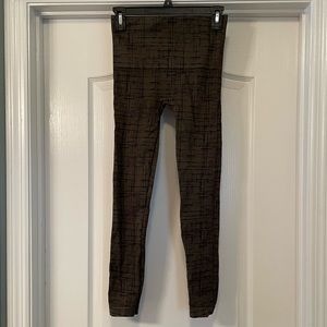 SPANKS Green Patterned Leggings